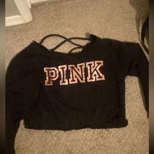 PINK crop sweater